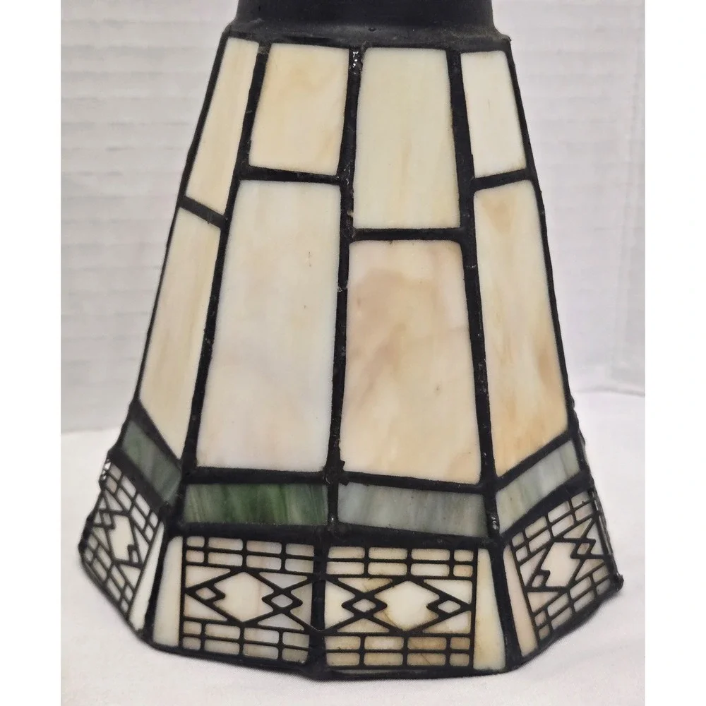 VTG Mission Tiffany Style Stained Glass Lights Shades 2-1/4